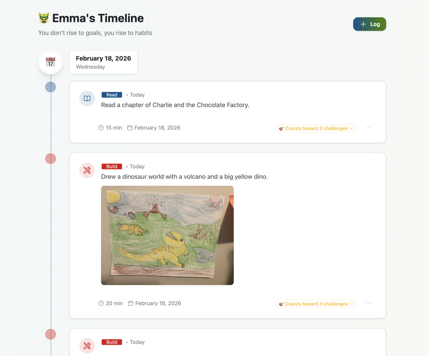 Timeline preview screenshot